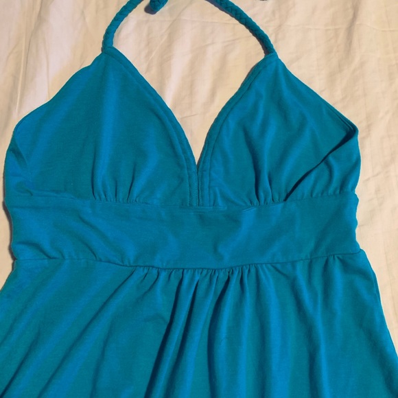 Turquoise Halter Top - Picture 6 of 8